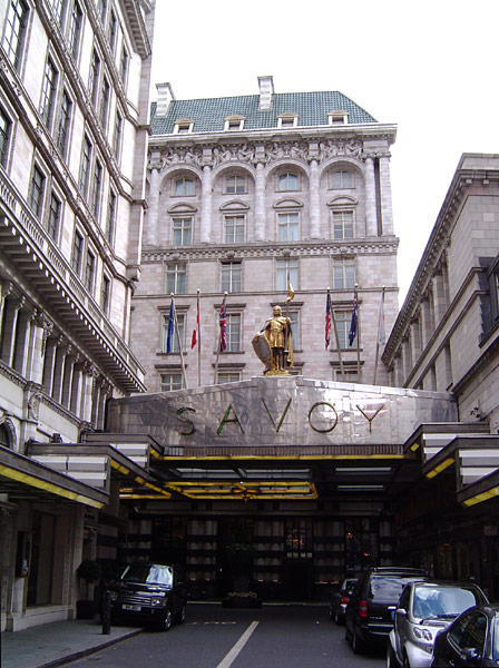 Réouverture de l'Hôtel Savoy à Londres