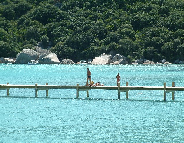 ponton sur Santa Giulia