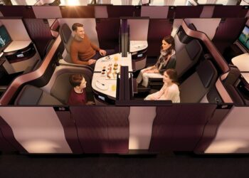 Qsuite Qatar Airways