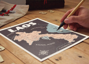 poster Laos Vintage Posters