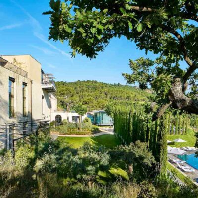 Jardin de l'hôtel Chateau La Coste