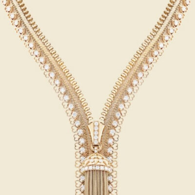 Le tout nouveau collier Zip en diamants créé par les ateliers lyonnais de Van Cleef & Arpels