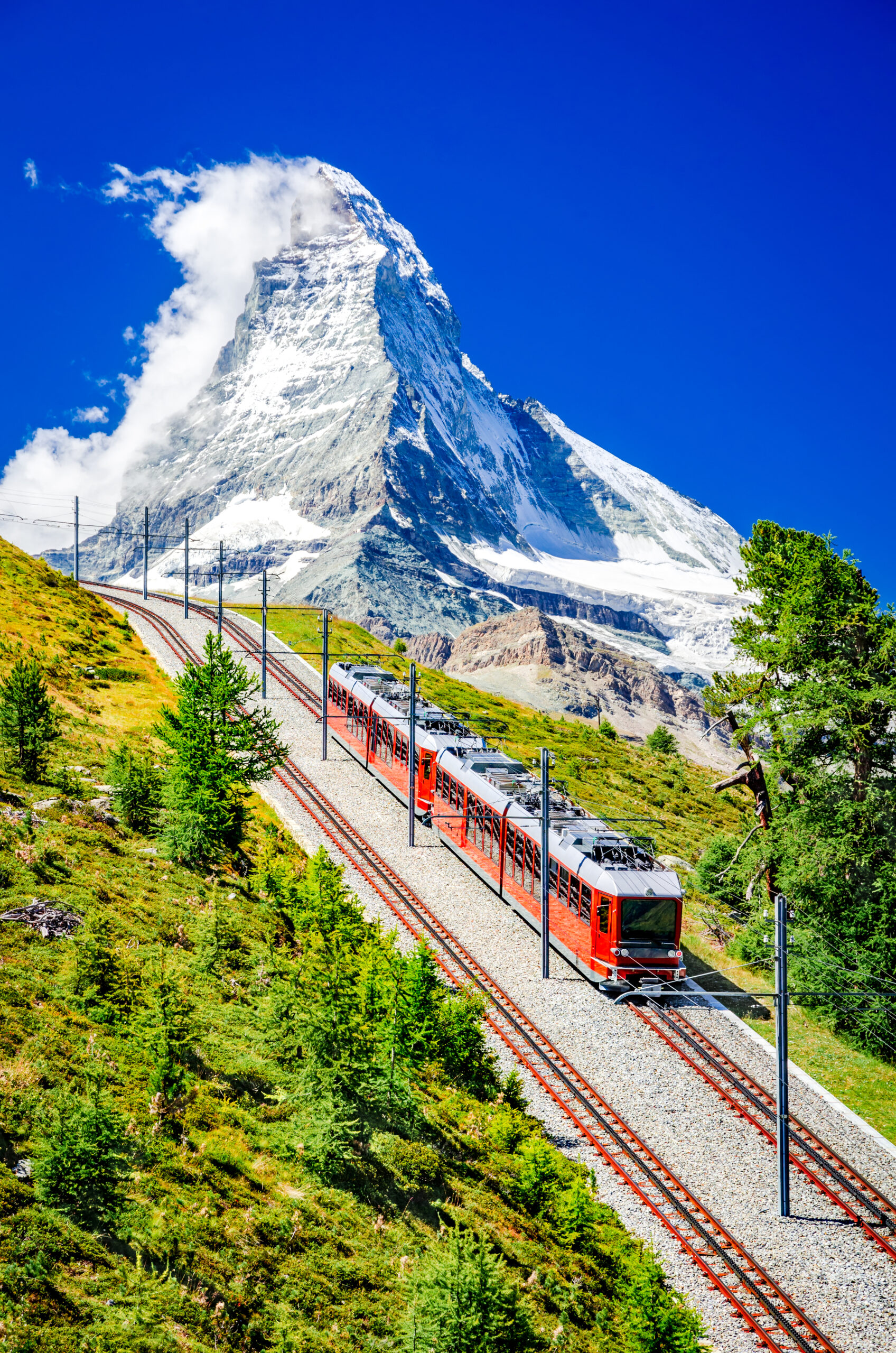 Voyages d'exception en train dans les Alpes suisses