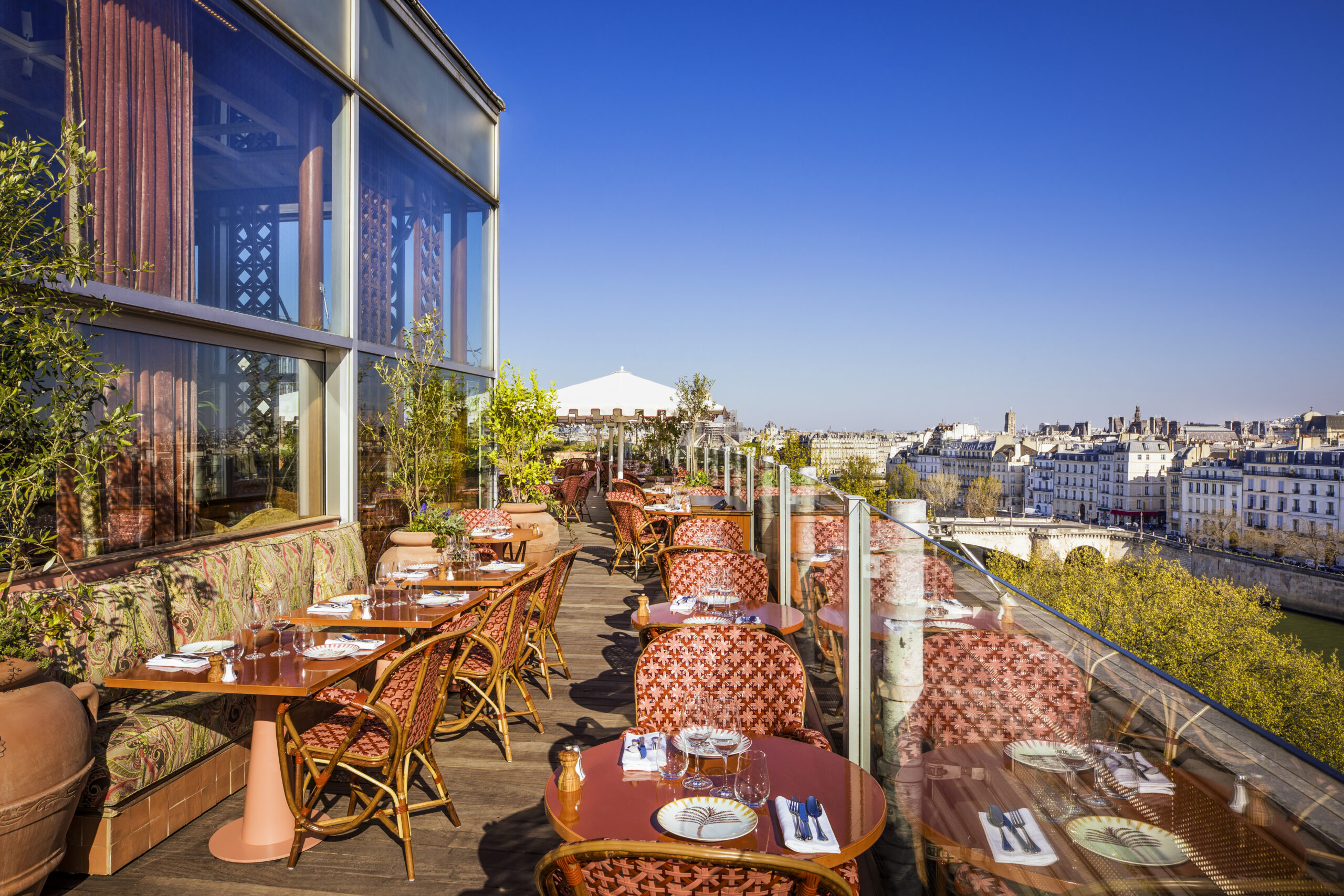 Dar Mima, l'une des terrasses les plus agréables de Paris