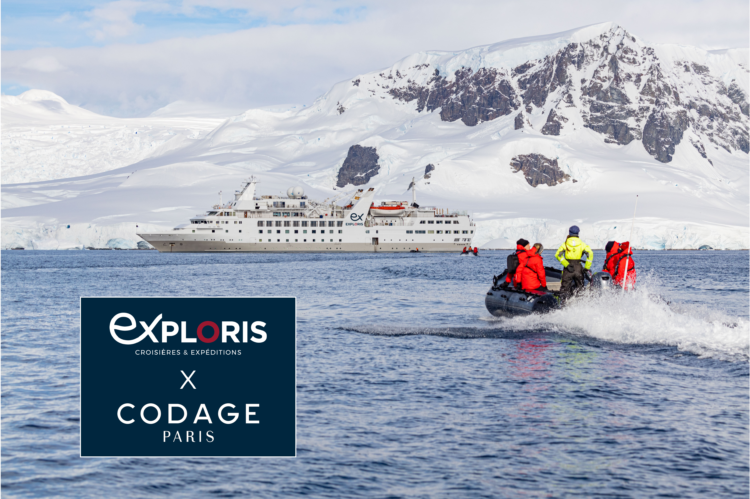 LA COMPAGNIE DE CROISIÈRE EXPLORIS S'ALLIE A CODAGE PARIS POUR SON OFFRE BIEN-ÊTRE