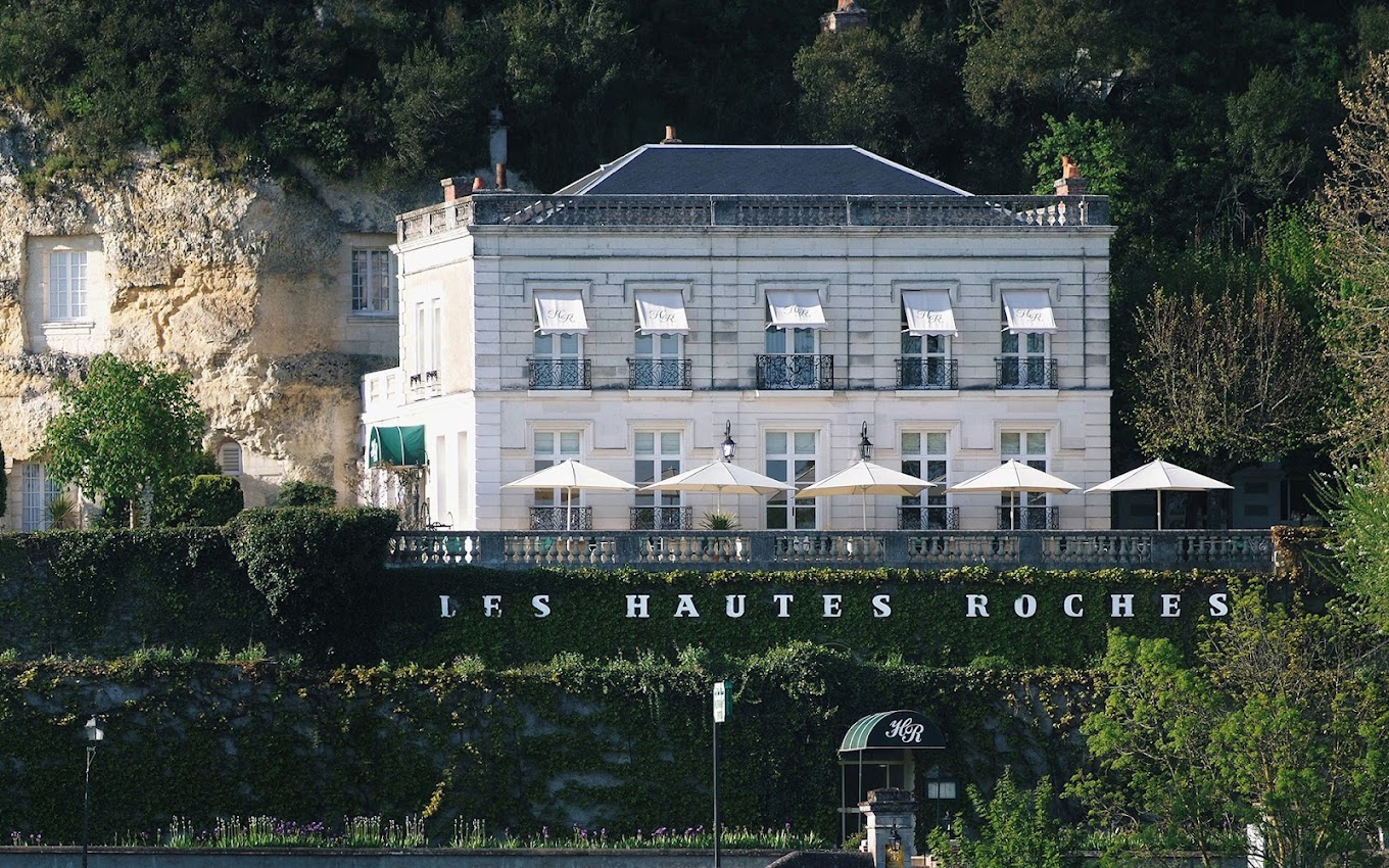 Les Hautes Roches, l’hôtel de Tours troglodyte chic