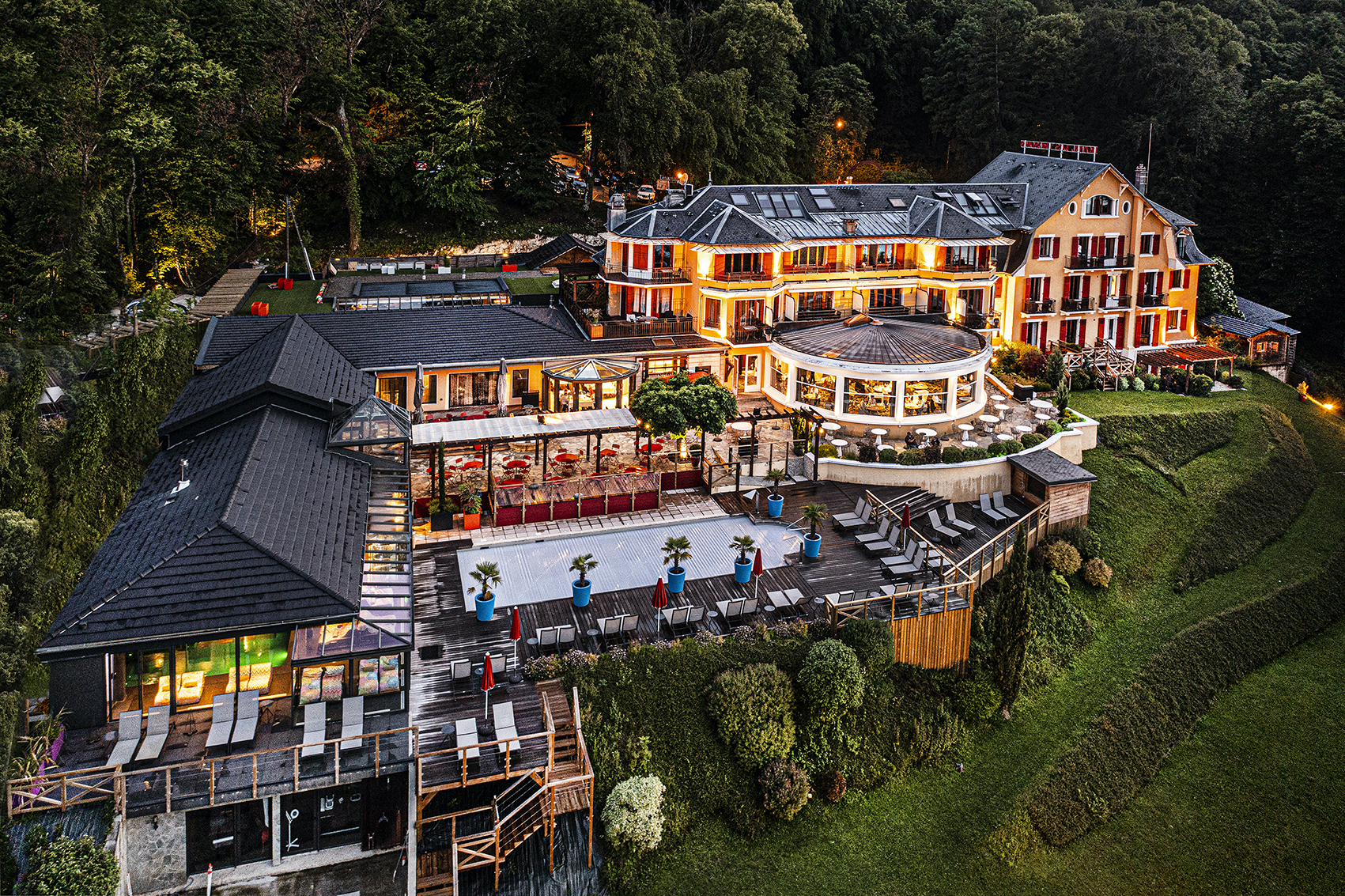 les Tresoms, hotel spa sur le lac d’Annecy