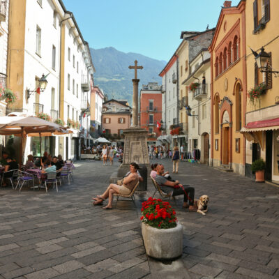 Rue d'Aoste, capitale de la Vallée d'Aoste