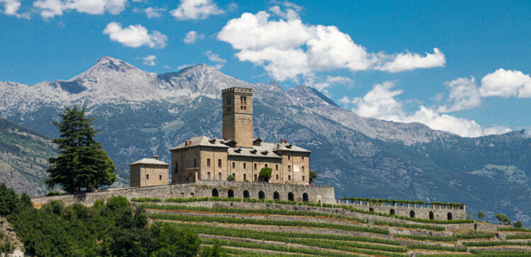 L'un des 100 châteaux de la Vallée d'Aoste