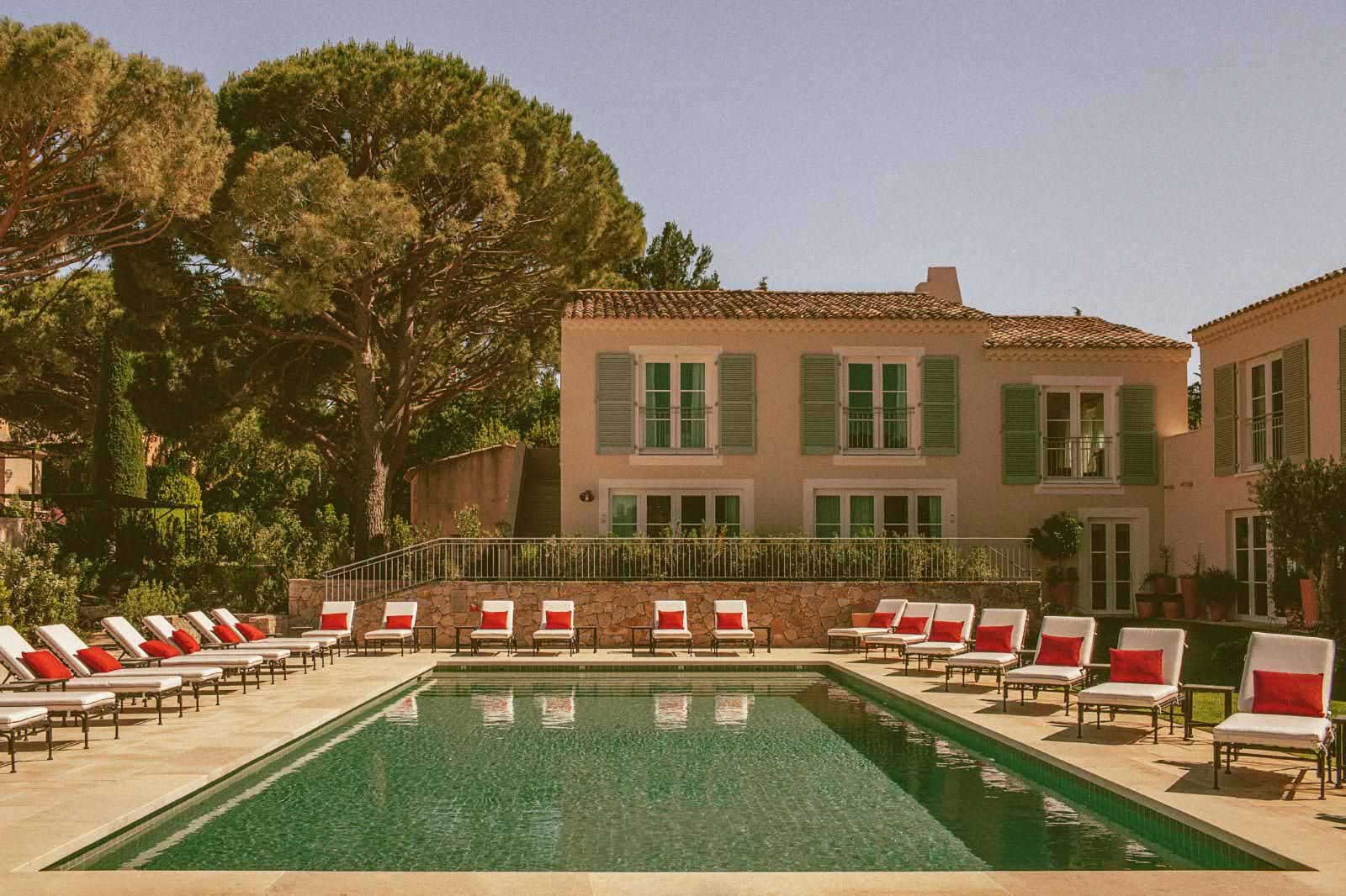 le Lou Pinet, hotel 5 etoiles a saint tropez sur la cote d azur