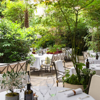 La Réserve : une terrasse à Paris